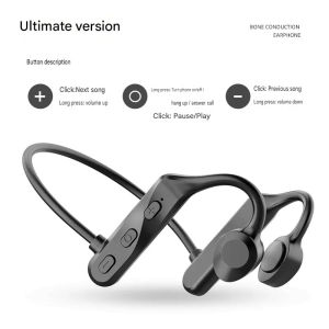 K69 Air Conduction Earphones Wireless Bluetooth 5.2 HIFI Music Waterproof Headsets
