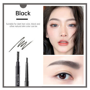 OhMyEmoji Pensil Alis Eyebrow 2 in 1 Kepala Ganda Pink Sakura Brown Color / Eyebrow Pensil Waterproof Auto COD -🌈Ninestar