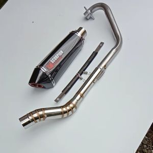 KNALPOT RACING SCORPION VIXION R15 BISON SATRIA FU MEGAPRO MX NEW MX LAMA DLL kualitas terbaik l
