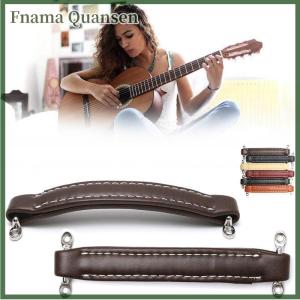 Fnama Vintage Style Leather Guitar Amplifier Handle With Screws Used For Guitar Amplifier Speaker Gear Handle Instrument