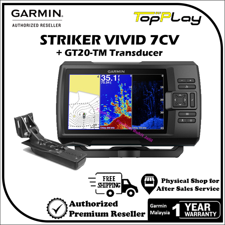 🇲🇾 GARMIN STRIKER VIVID 7CV - (No Wifi) 7 CHIRP Marine