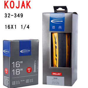 【ready】Schwalbe KOJAK Tire 16 Inch 16*1-1/4 Road Bike 32-349 Ultralight Anti-puncture Folding Tires Bicycle Tires