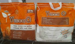 Yucca C hấp thụ khí độc làm sạch nước bổ sung Vitamin C tăng đề kháng cá lớn nhanh gói 100G