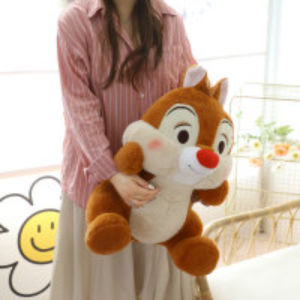 JOJO CASTLE Disney Chip and Dale Plush Toy Lovely Stuffed Cartoon Anime Chipmunks Plushies Kawaii Doll Backpack for Girl Child Squirrels Stuffed Toys Xmas Gifts