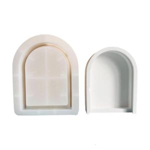 Silicone lưu trữ Hộp khuôn Hollow gấu chủ đề làm bằng tay phụ kiện thích hợp cho tủ quần áo và bàn tổ chức