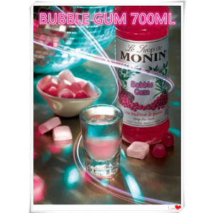 FREE GIFT MONIN PREMIUM SYRUP BUBBLE GUM 700ML