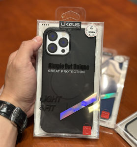 Ốp lưng điện thoại Likgus chống bẩn từ tính hỗ trợ sạc không dây 16 pro max 15 14 13 11 Pro 14 Plus 12 Pro MAX MinnSTORE
