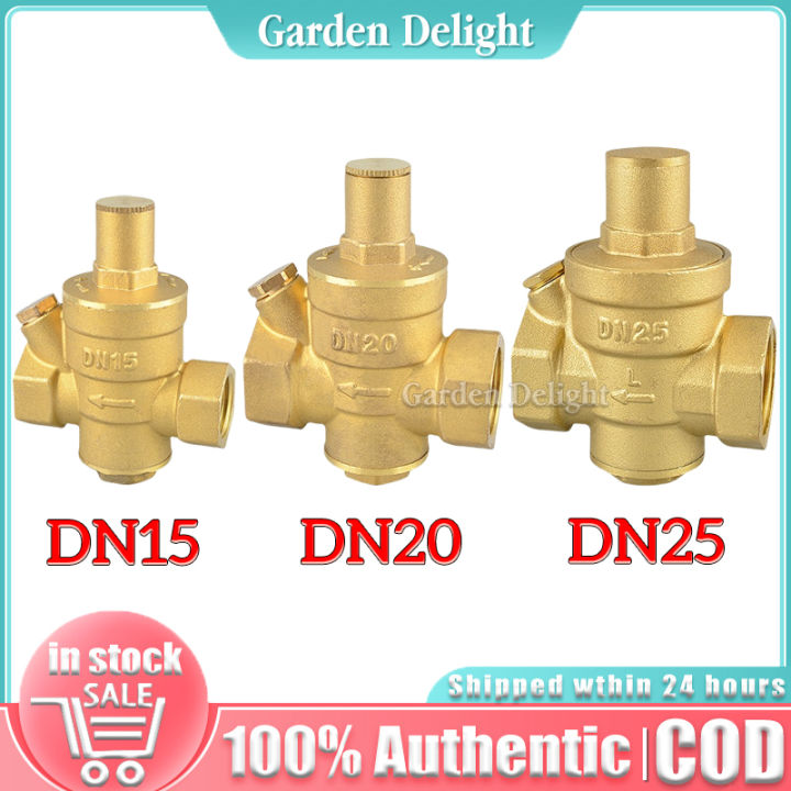 DN15 Adjustable Water Pressure Regulator Reducer W... - Vicedeal