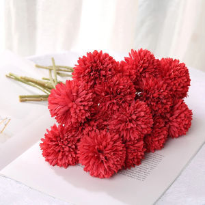 5Pcs Hydrangea Artificial Flowers Bouquet For Home Bedroom Decor Wedding Decoration Craft Vases Flower Arrangement Accessories