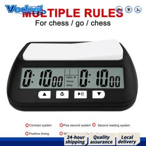 Professional Chess Timer - Stopwatch with Count Up and Down Features Ideal for Competitive Play Durable and Stylish Design