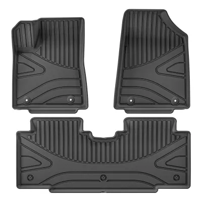 Geely EX2 Car Floor Mats Set - Black - Custom Fit - All Weather Protection - Easy Installation - Suitable for Geely EX2 Model