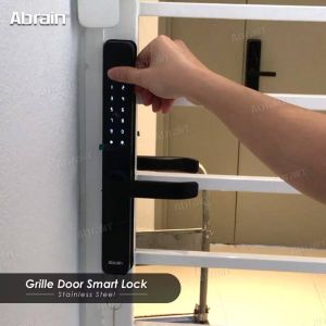 Abrain Smart Grille Lock | Limited Edition Premium Black