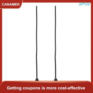 【CANAMEK 】 2 4 10Pcs 50cm Latex Elastic Tie Rope Easy To Use Bungee Cords Black Tie Rope For Bicycle Motorcycle Luggage Car Tarpaulin Rope