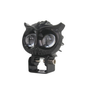 Owl two-color near and far light one two-light two-color spotlights off-road vehicle modification motorcycle headlights and switch set