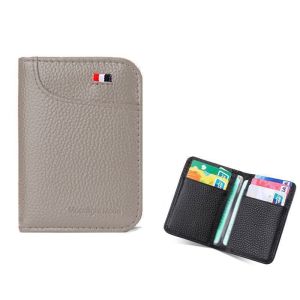 Bowen FY 4343 Dompet Kartu Minimalis Kecil Anti Ribet Bahan Sintetis Kilat Lilin
