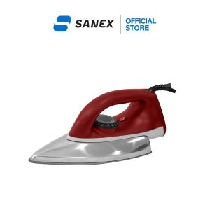 SANEX Setrika Stainless Steel Anti Lengket SI-451 Gososkan Baju -Penganturan Suhu Otomatis - Hitam