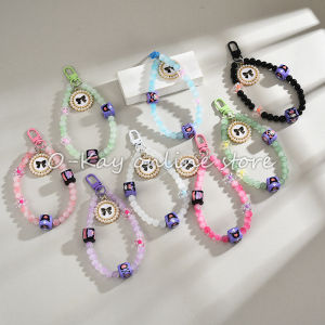 FLASH SALE gantungan hp aesthetic Strap Handphone Kunci estetik Aesthetic Gemas Lucu Imut  Podz  Warna kristal mutiara beads