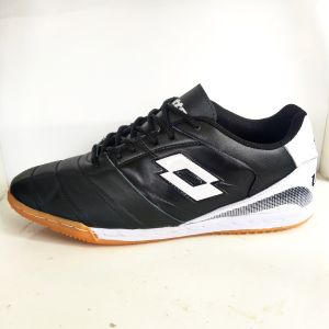 SEPATU FUTSAL KULIT /FUTSAL MERAH SOL KARET DAN UDAH DIJAHIT KELILING