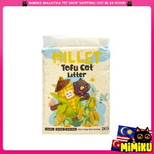 SOAR Natural millet tofu cat litter 6L/2kg super clumping dust-free and control odors can flushing in toilet