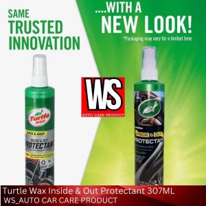 Turtle Wax Inside & Out Protectant Dashboard/Tire/Trim/Molding/Door Panel 307mL
