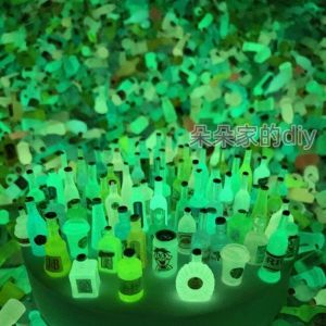 【Ship in 24H】【夜光特价】迷你可爱小瓶子微缩仿真小酒瓶diy手工摆件儿童玩具【 Nightlight Special Offer 】Cute Small Bottle Miniatureuer66cf5f20250419