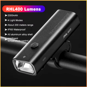 COD KIRIM CEPAT Lampu Depan Sepeda LED Super Terang USB Charger CREE XPG 2000mAh 400 Lumens YQ QD400