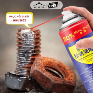 Bình Xịt Tẩy Rỉ Sét Kim Loại Inox Sắt Thép Dung Dịch Tẩy Gỉ Sét Đa Năng Giảm Oxi Hóa Bôi Trơn MEHOM- BX10
