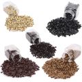 3.5mm Long Copper Flared Flaring Micro Rings Tube Euro Locks for Feather Human Hair Extensions Tools Accessories (2500Pcs Mix Color). 