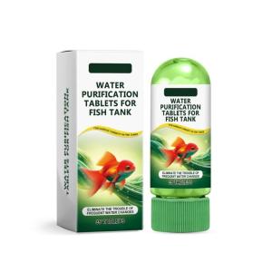 น้ำยาทำความสะอาดเครื่องกรองน้ำแบบน้ำยาล้างสาหร่ายเม็ดทำความสะอาดฟองสำหรับสภาพแวดล้อมของถังปลา