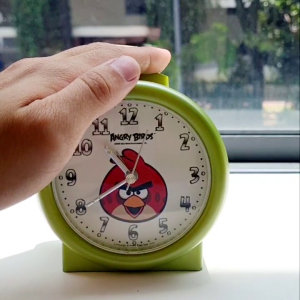 Rovio Entertainment Angry Birds Alarm Clock AYBTC108 Green