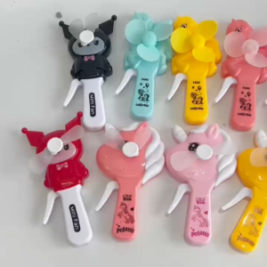 The Gift Manual Mini Hand Fan Cute Cartoon Mini Fan Kipas Tangan Mini Manual Kipas Mini Kanka-Kanak