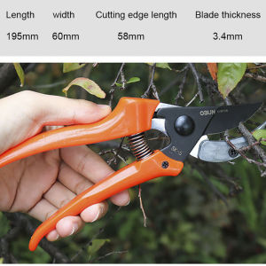 SK5กรรไกรตัดแต่งกิ่งไม้กรรไกรปลูกพืชพืชสวนผลไม้กรรไกรตัดดอกกุหลาบบอนไซทำสวนทำสวนเครื่องมือสำหรับปลูกต้นไม้