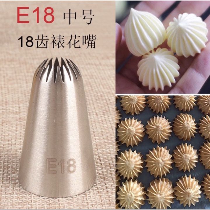 195 Nozzle Cake Decorating Icing Tips 6b Wilton Piping Tip PCS 6B