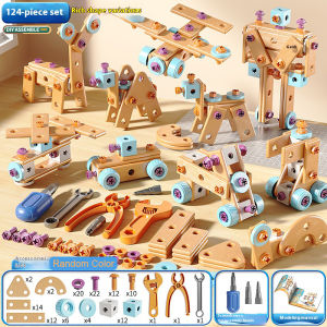 Pretend Play Tool Toys Electric Drill Screws Toy Simulation Maintenance Educational Toy for Kids Boy