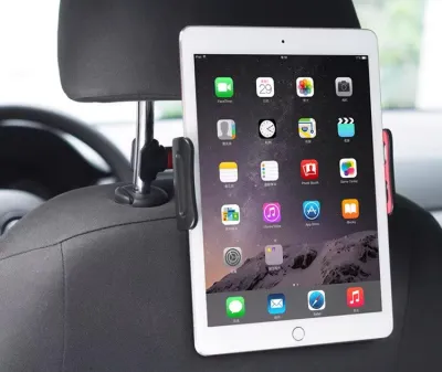 360 Degree Rotatable Extendable Smart iPad Tablet Mipad 360 Degree Rotatable Car Back Seat Mobile Phone Tablet Holder / Phone Car Mount Handphone Mobile Phone Holder GPS / Car Accessories