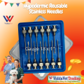 EliteVet 18 x 1 inch Needles 1 Dozen Stainless Needles Gauge 18 x 1 inch Needle for injection Needles syringe Needle. 