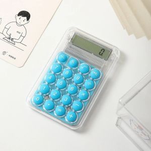 High quality 8-10 digit calculator HD display calculator transparent gradient color calculator mraxi