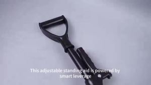 Portable 16"-24" Adjustable Mobility Aids Tool Standing Assist Devices for Elderly & Seniors Get up from Floor or Ground Stand Assist for Couch Devices to Lift Elderly Off Floor 7 Inch Base