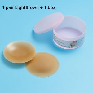 ZXYOUPING สติ๊กเกอร์แบบไม่มีสายรัดทำจากซิลิโคนกันน้ำแผ่นแปะหน้าอกใช้ซ้ำได้สติ๊กเกอร์ยกทรงแบบติดกาว Stiker Payudara