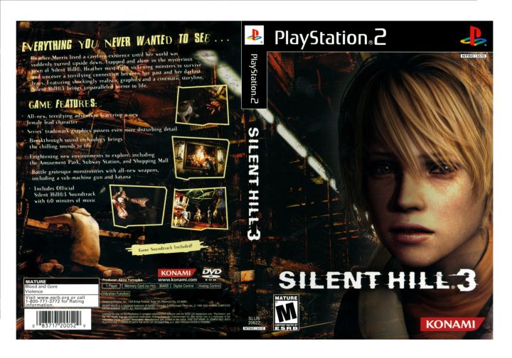 PS2 Silent Hill 3 (DVD Game) | Lazada