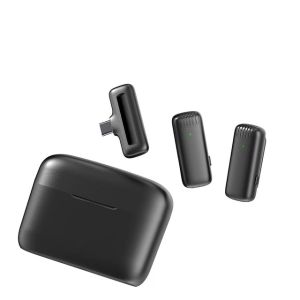 Xiaomi J13 Wireless Microphone One For Two 2.4G Radio Noise Reduction Mobile Phone Interview Lava