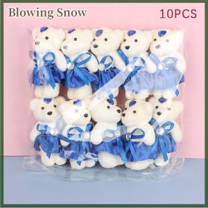Blowing 10 bó hoa gấu 12cm Đồ chơi búp bê hoạt hình bó Hoa Gấu Bông Quà tặng đám cưới sinh nhật tốt nghiệp trang trí tiệc