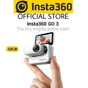 Insta360 GO 3 2.7K & GO 3S 4K - Unleash Your Creativity with the Ultimate Tiny Action Camera Video And Photo|IPX8 Waterproof Camera