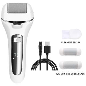 Electric Callus Remover Professional Foot File Grinder Pedicure Machine Rechargeable Heel Cracked Dead Skin Scrubber 3 Heads2026