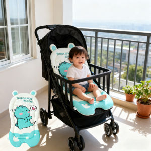 Oldlaiben Baby Stroller Cushion Chair Pad Pushchair Car Seat Mattress Warm Winter Breathable Cartoon Pelapik Tilam Bayi
