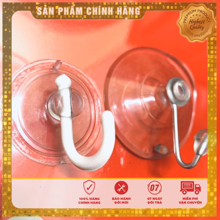Bịch 12 cái Hít kính treo đồ - móc treo tường kính - móc treo đồ dán ...