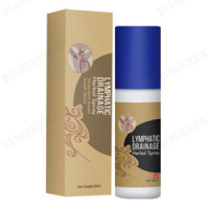 biaozhen Herbal Neck Spray for Lymphatic Drainage in Plastic Jar
