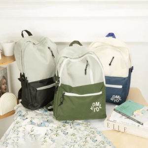 Tas Ransel Pria Wanita Korean Style Buat Sekolah kuliah Muat Laptop