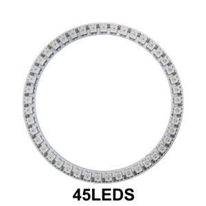 WS2812B Leds โมดูล Led 35/45 IC RGB เต็มสีวงกลม Led กลม WS2812 IC 8/16/24/DC5V