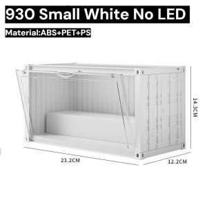 910 LED Container Display Case with Voice Control & Series Connection | Multi-Mode Lighting